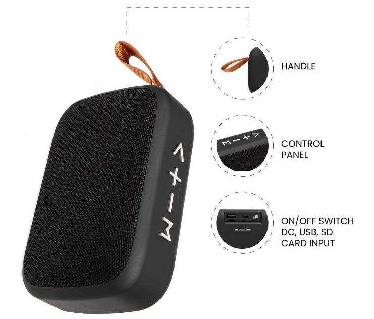 Ultra-Link 3W Portable Bluetooth Speaker
