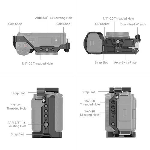 SmallRig Camera Cage for Sony ZV-E1 Cameras