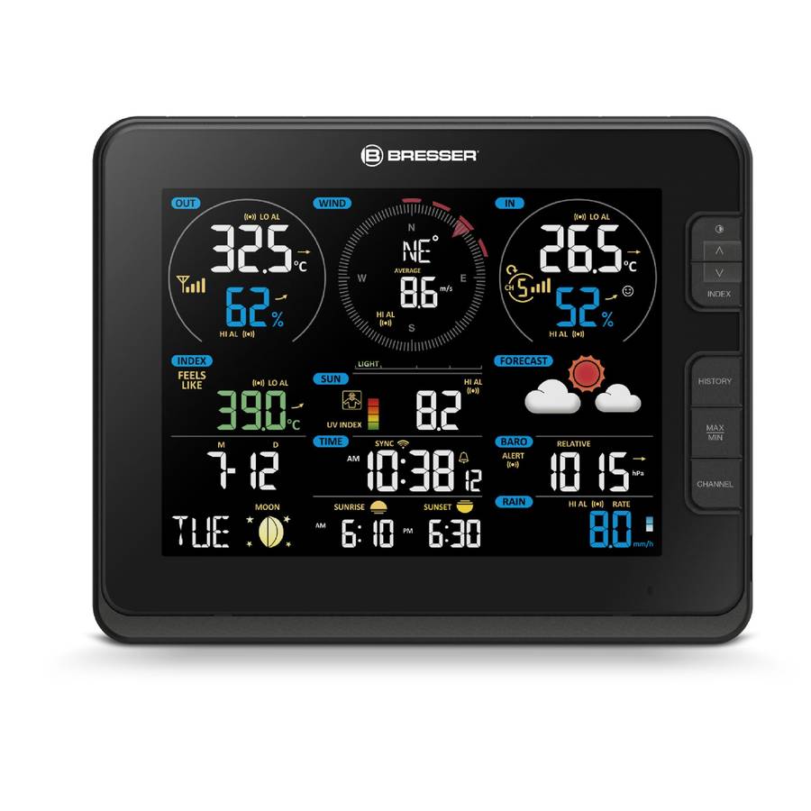 Bresser Wifi Advanced Professional 7-in-1 Weather Station
