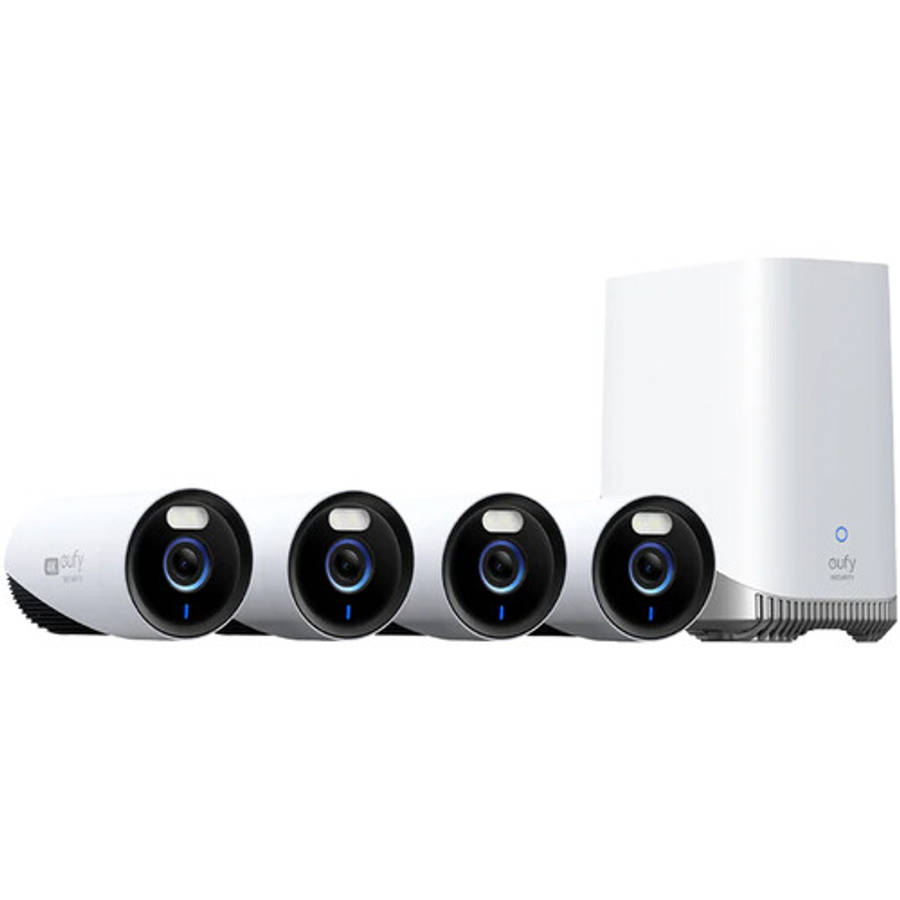 Eufy Security eufyCam E330 Professional 4K UHD Wireless Security 4-Cam Kit
