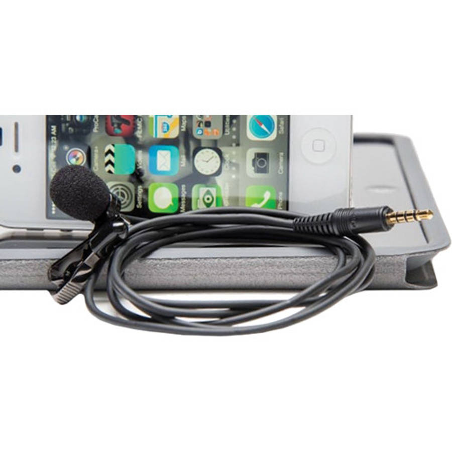 Azden i-COUSTICS EX-503i Studio Pro Lavalier Microphone for Smartphones and Tablets