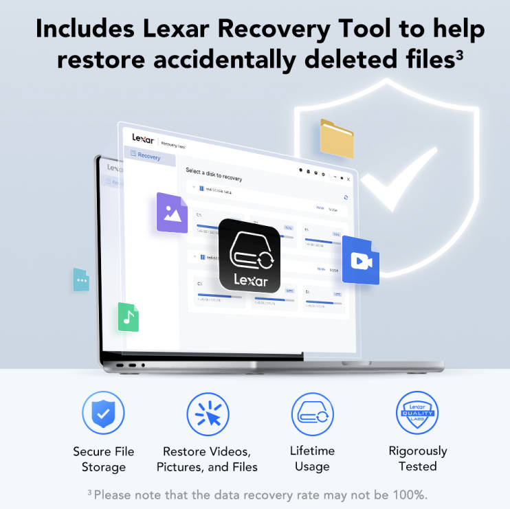 Lexar® 1TB SL300 USB 3.2 Gen 2 Portable SSD