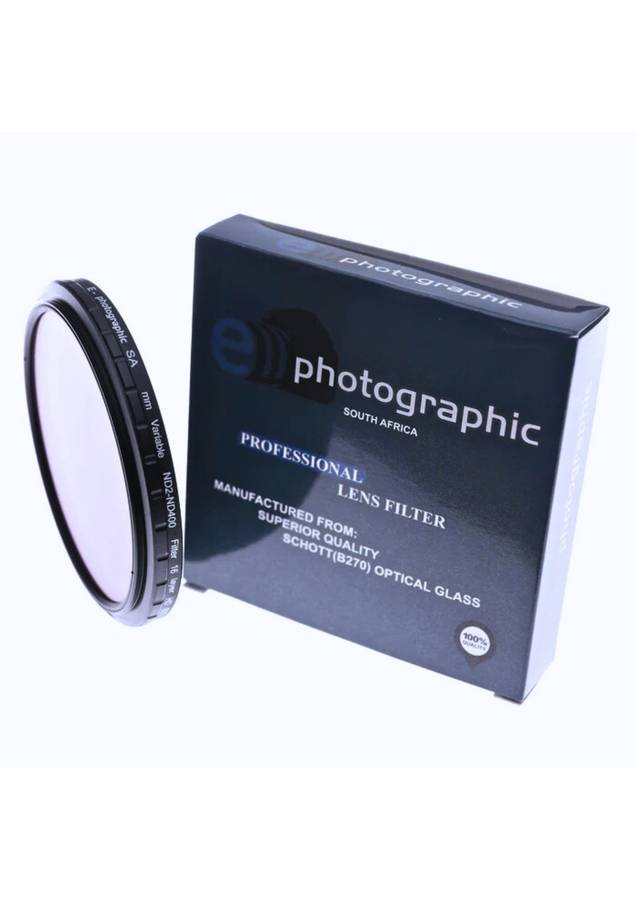E-Photographic 43mm PRO ND2-ND400 Lens Filter