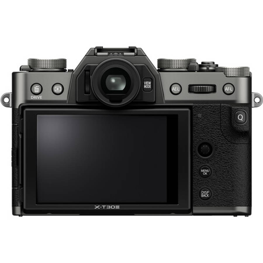 FUJIFILM X-T30 III Mirrorless Camera Body (Charcoal Silver)