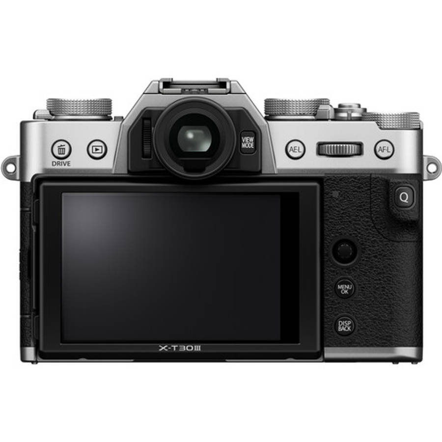 FUJIFILM X-T30 III Mirrorless Camera Body (Silver)