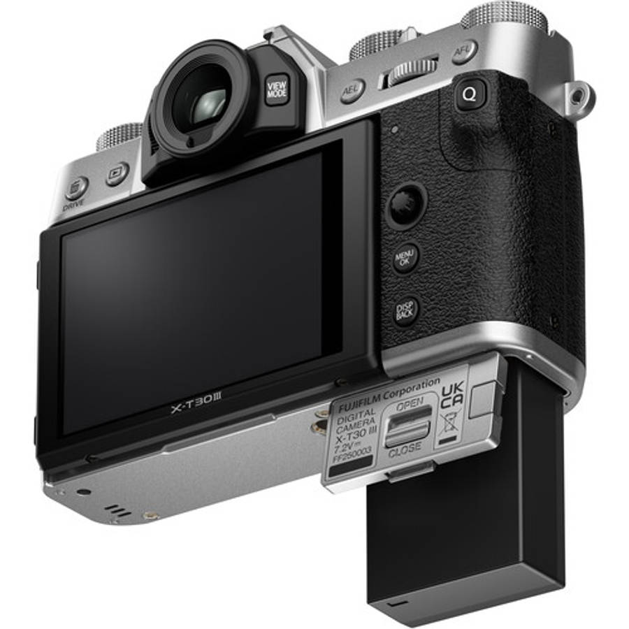 FUJIFILM X-T30 III Mirrorless Camera Body (Silver)