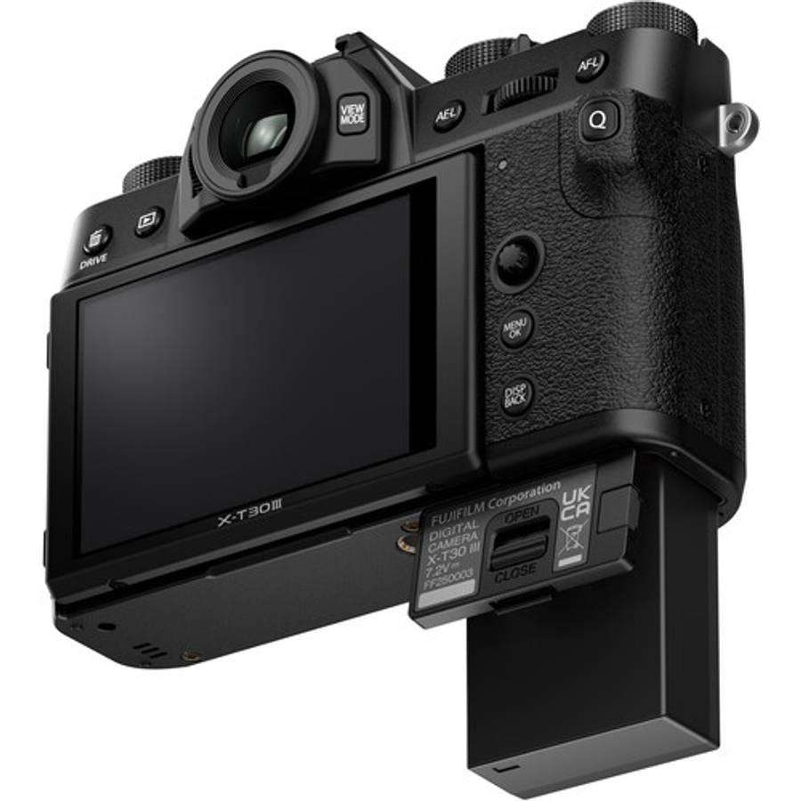 FUJIFILM X-T30 III Mirrorless Camera Body (Black)