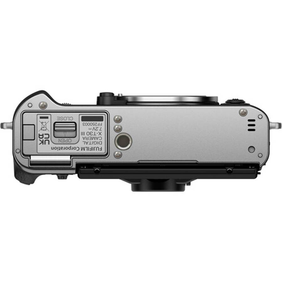FUJIFILM X-T30 III Mirrorless Camera Body (Silver)