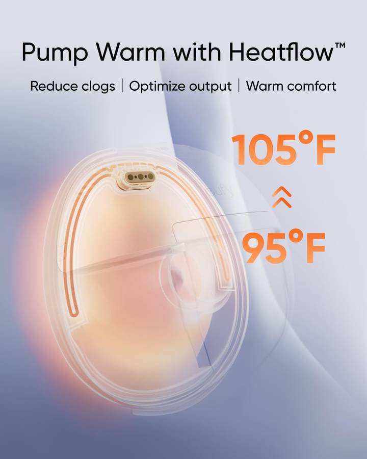 Eufy Baby Pump Heating Flange 27mm (Brown)