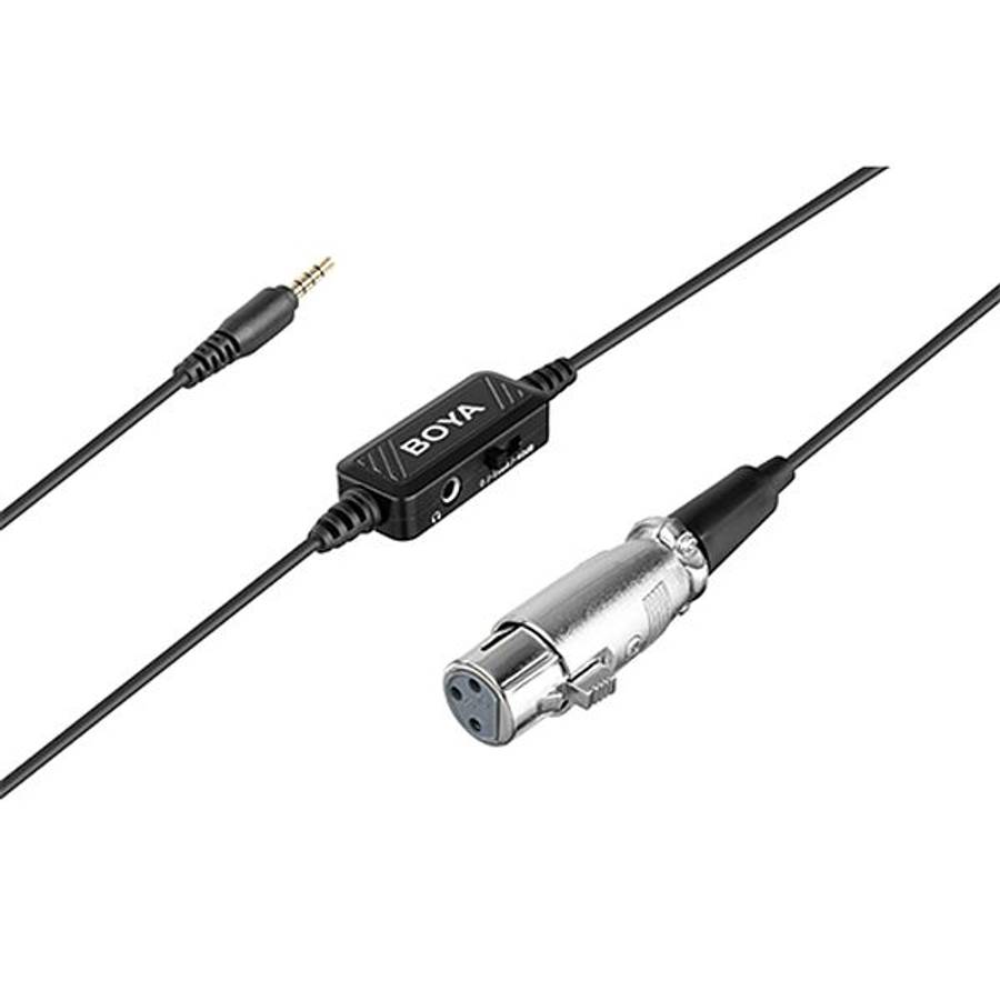 Boya BY-BCA6 XLR to 3.5mm Plug Microphone Cable