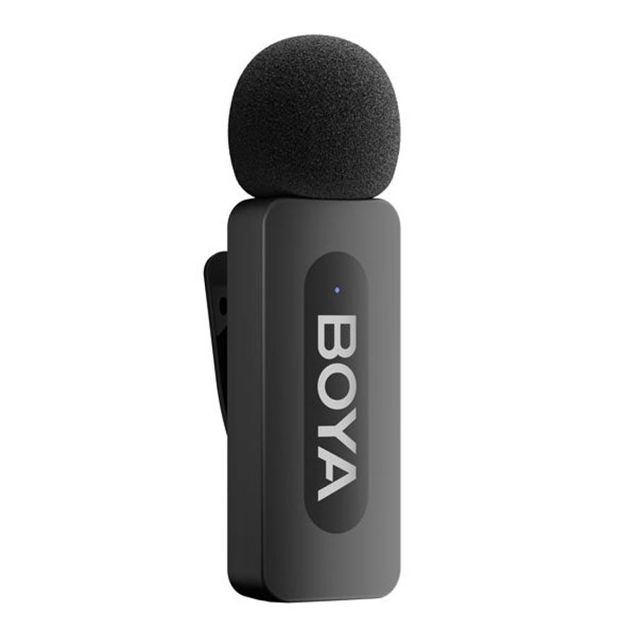 Boya BY-V3 Combo 2.4GHz Dual Channel Wireless Microphone System for USB-C & Lightning Devices