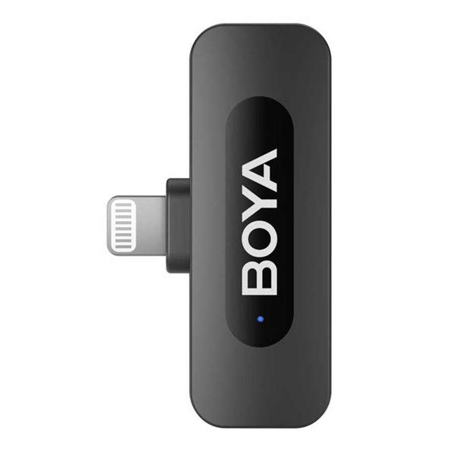 Boya BY-V3 Combo 2.4GHz Dual Channel Wireless Microphone System for USB-C & Lightning Devices