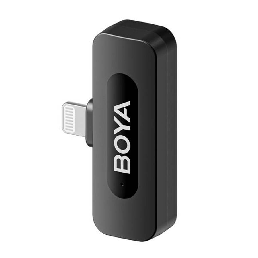 Boya BY-V3 Combo 2.4GHz Dual Channel Wireless Microphone System for USB-C & Lightning Devices