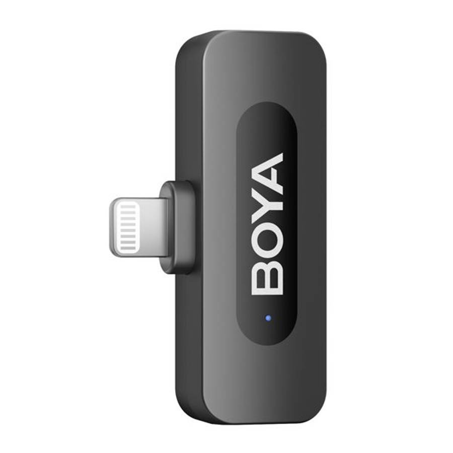 Boya BY-V3 Combo 2.4GHz Dual Channel Wireless Microphone System for USB-C & Lightning Devices