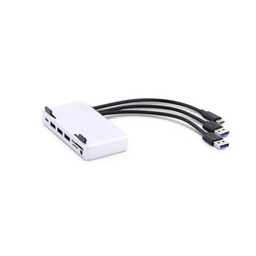 LMP USB-C 'Attach Dock Pro' 4K 10 Port Dock for iMac - Silver