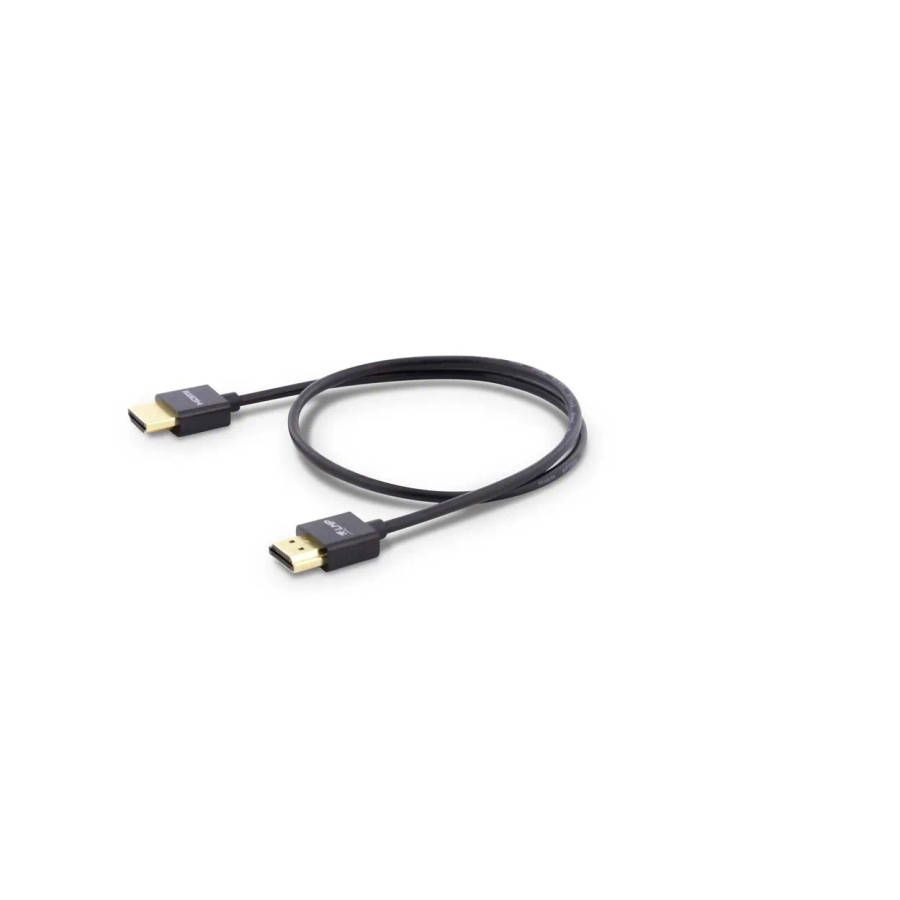 LMP HDMI to HDMI Super Slim Cable 2.0 (4K@60Hz) 0.5m - Black
