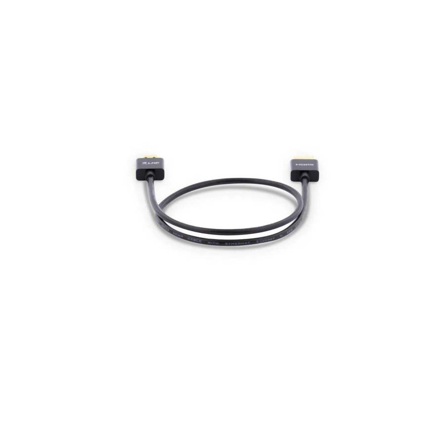 LMP HDMI to HDMI Super Slim Cable 2.0 (4K@60Hz) 0.5m - Black