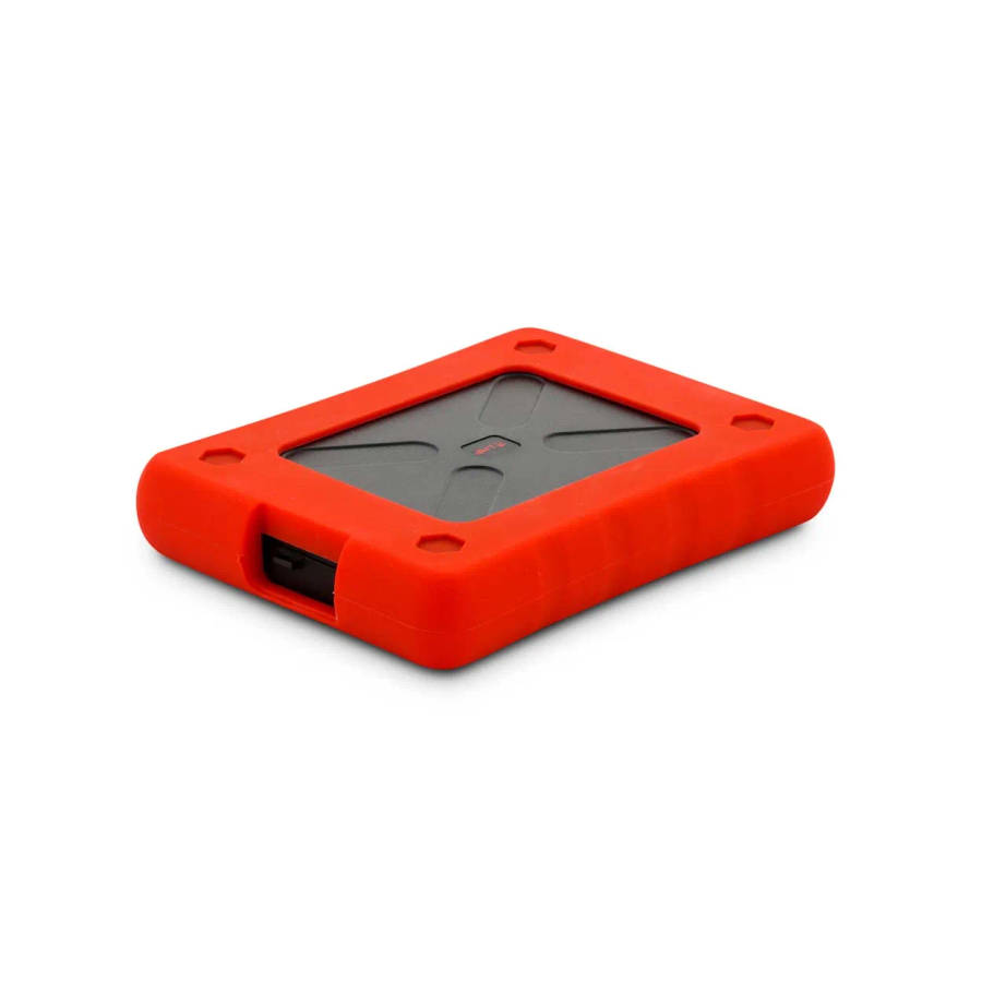 LMP 2.5" LMP DataProtector USB 3.0 Military grade 2.5" HDD, SSD enclosure - Red, Black