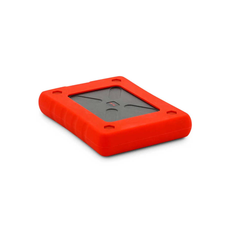LMP 2.5" LMP DataProtector USB 3.0 Military grade 2.5" HDD, SSD enclosure - Red, Black