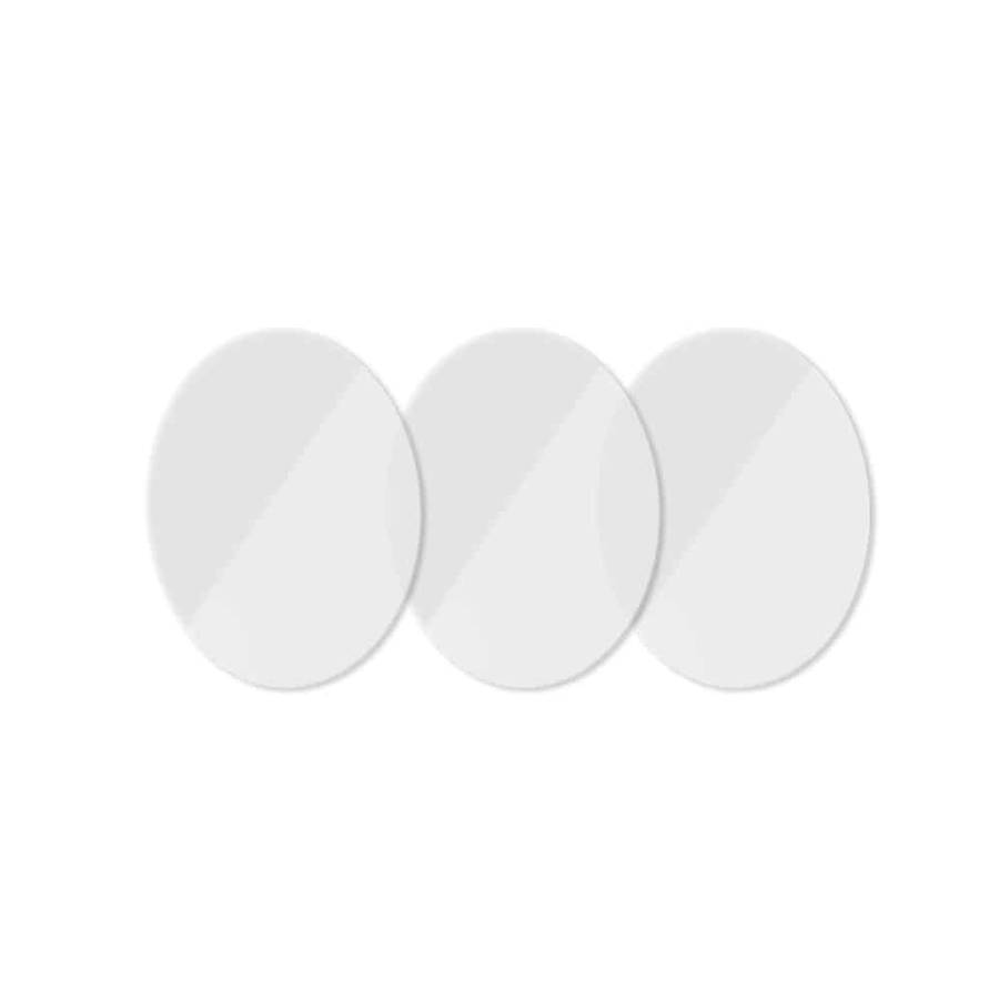 46mm Misfit Vapor 2 Tempered Glass Screen Protector x3  Combo