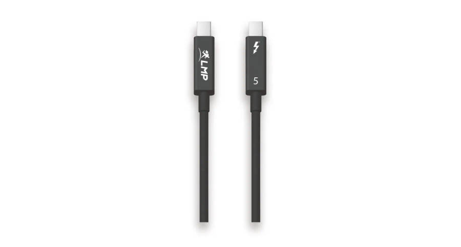 LMP Thunderbolt 5 Cable 0.8m Passive - Black