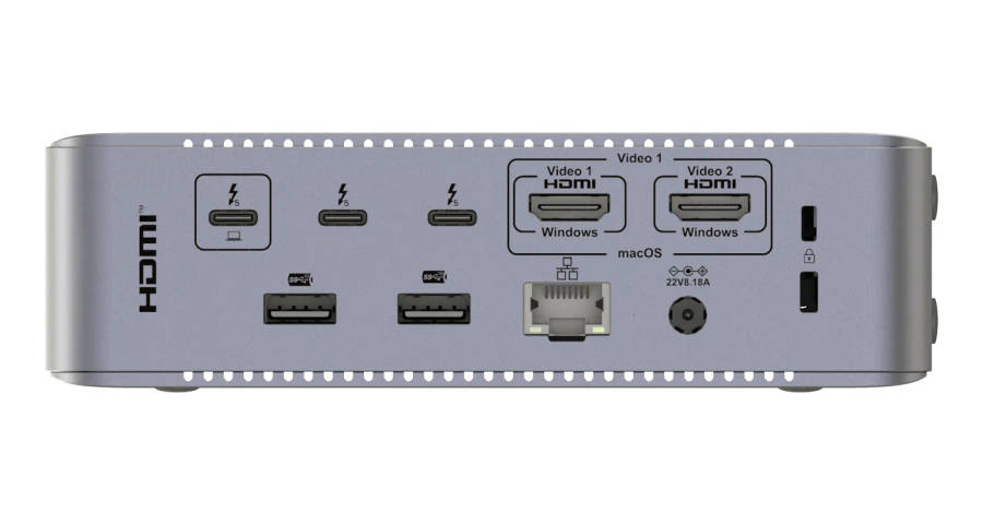 LMP ThunderDock TB5 8K 14 Port Dock - Space Grey