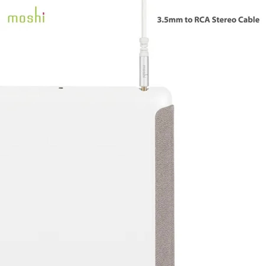 Moshi 3.5mm To RCA Stereo Cable - White