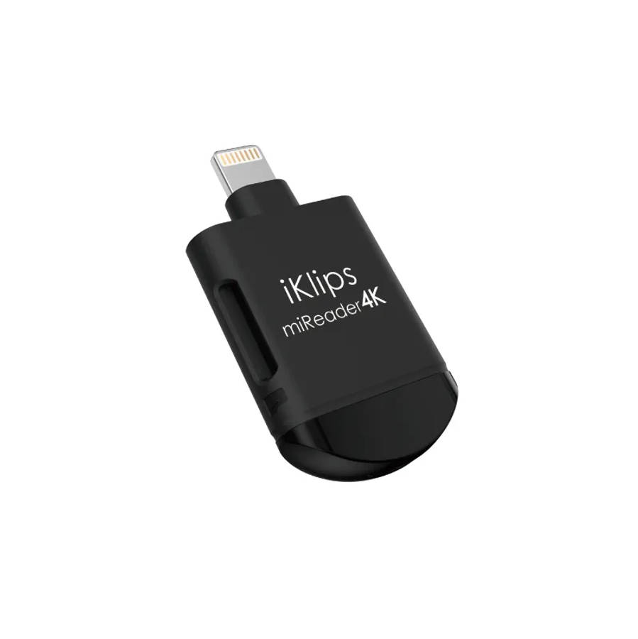 Adam Elements iKlips miREADER 4K 0GB - Black