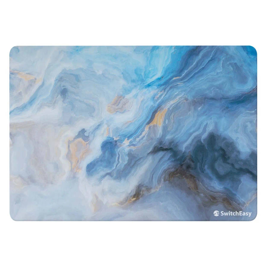 SwitchEasy Marble Hard Shell case for MacBook Pro 13" M1, Intel (2020) - Marine Blue