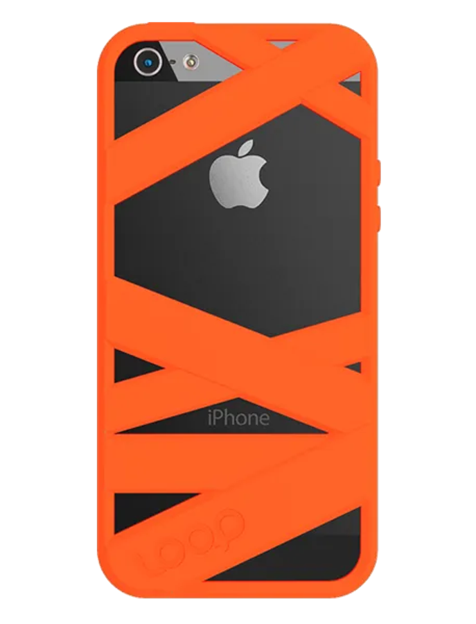 Loop Attachment Mummy iPhone 5, 5s - Orange