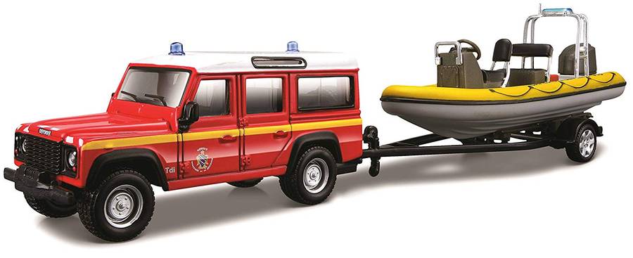 Models > Firemen > Bburago > Car Land Rover Defender 110 ...