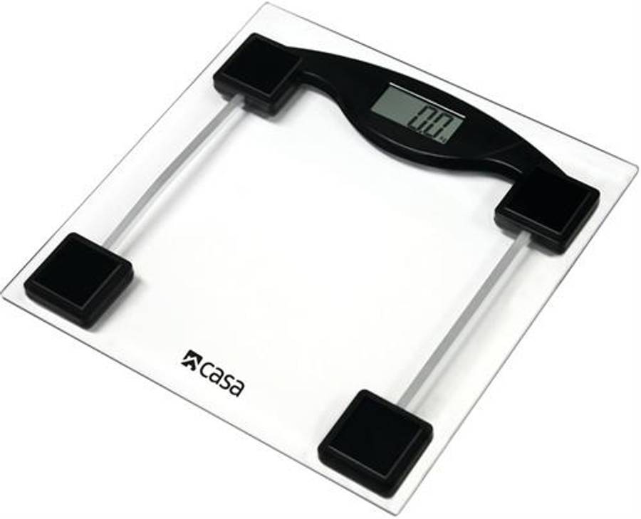 Casa Electronic Glass Bathroom Scale