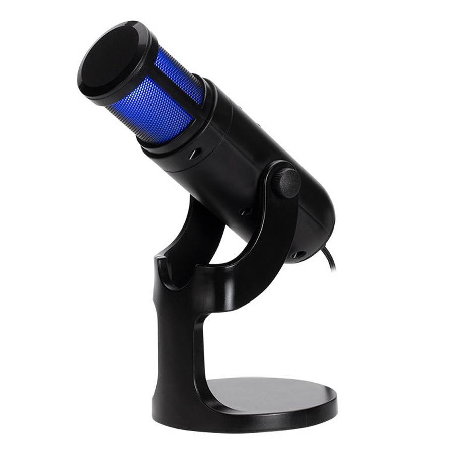 XTRIKE ME XMC-03 USB RGB Gaming Streaming Microphone For PC | Black