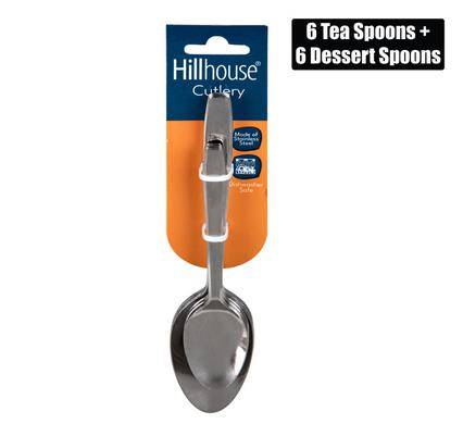 Cutlery t/spoon & d/spoon 12pc everyday