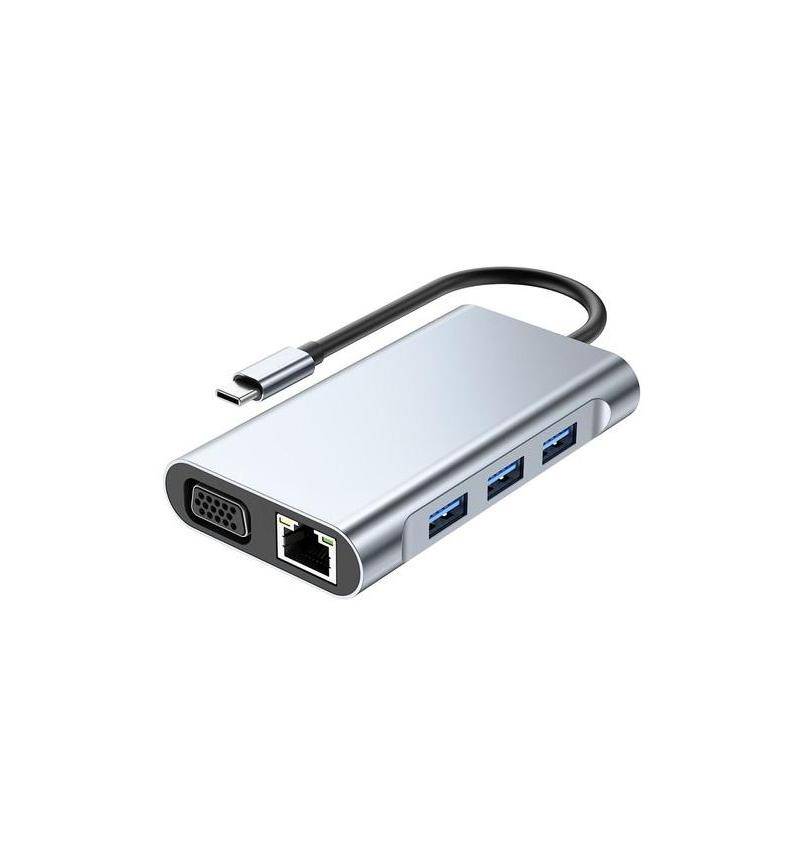 USB Type C 10 in 1 Dock