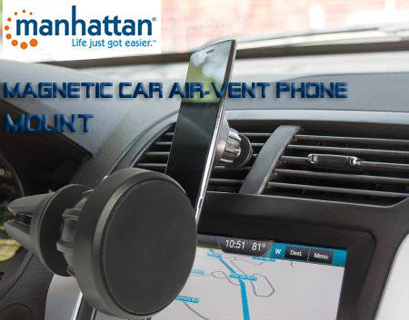 Manhattan Magnetic Car Air-Vent Phone
