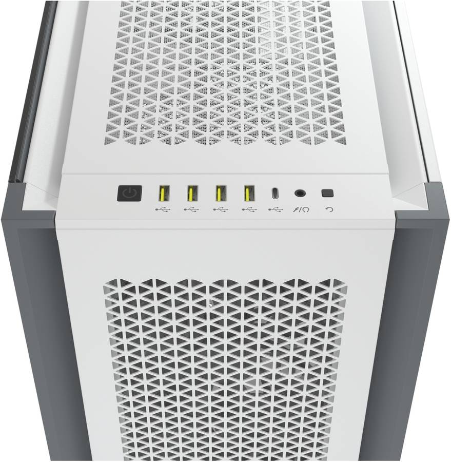 Corsair 7000D Airflow Tempered Glass Full ATX Tower - White