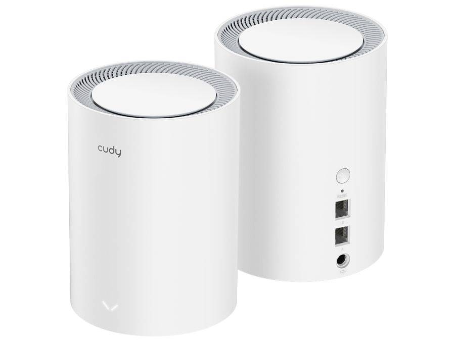 Cudy Dual Band WiFi 6 1800Mbps Gigabit Mesh 2 Pack | M1800 (2-Pack)