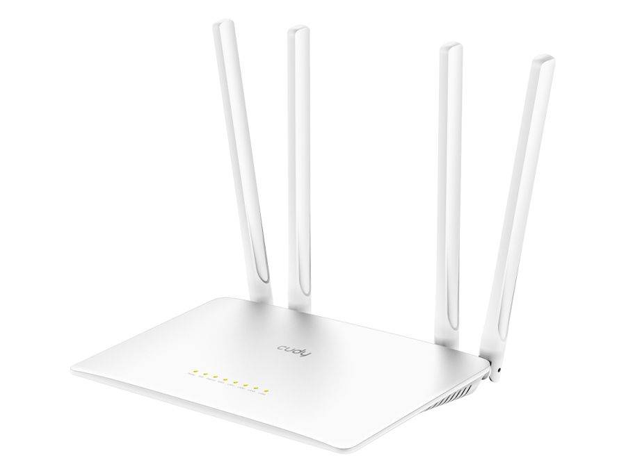 Cudy Dual Band WiFi 5 1200Mbps 5dBi Fast Ethernet Router | WR1200