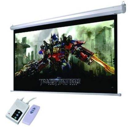 Esquire Electric Projector Screen 180 X 180 with RF Remote