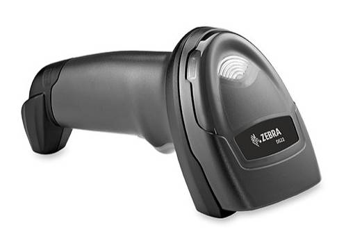Zebra 2D Corded Imager GunType scanner USB Black with stand