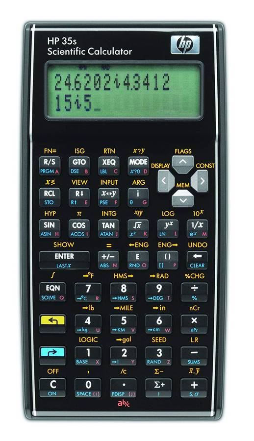 HP 35S - Scientific Calculator (Algebraic or RPN) Programmable
