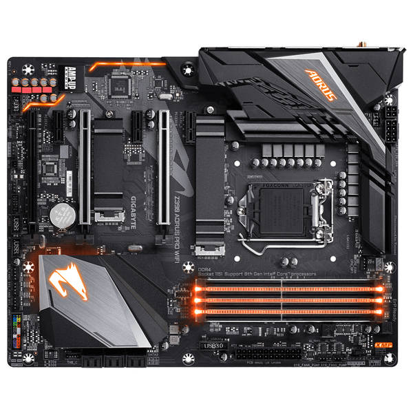 Gigabyte - Intel Z390 AORUS PRO WiFi LGA 1151 (Socket H4) ATX Motherboard (Supports 9th / 8th Gen In