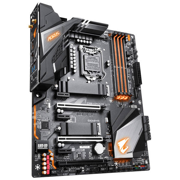 Gigabyte - Intel Z390 AORUS PRO WiFi LGA 1151 (Socket H4) ATX Motherboard (Supports 9th / 8th Gen In
