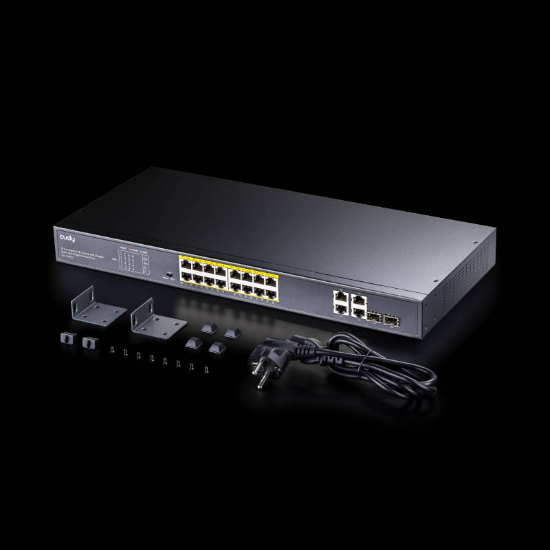 Cudy 16-Port PoE+ Unmanaged Switch