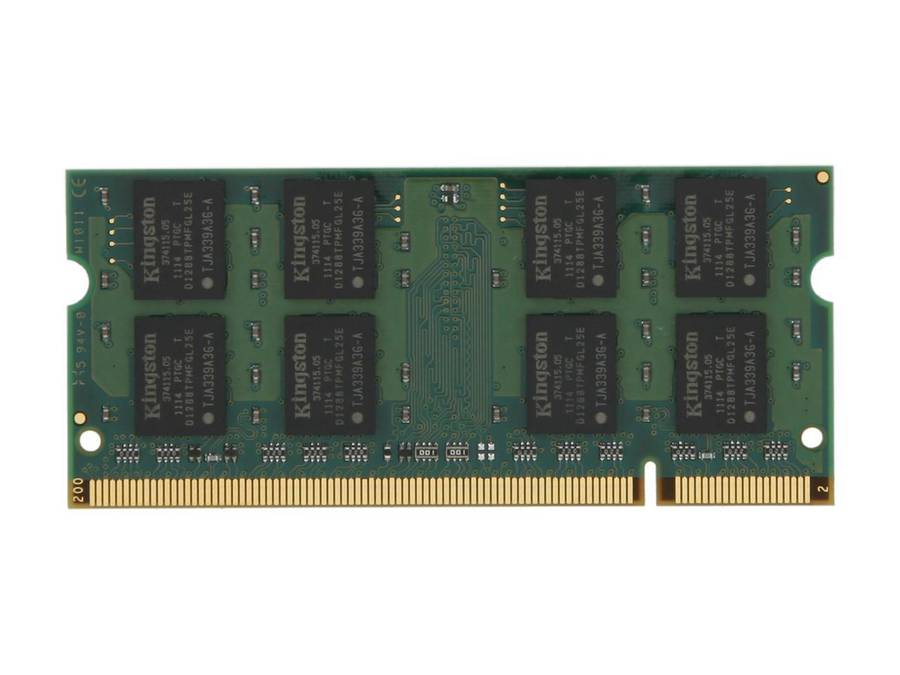 Kingston 2GB 200-Pin DDR2 SO-DIMM DDR2 800 (PC2 6400) Laptop Memory
