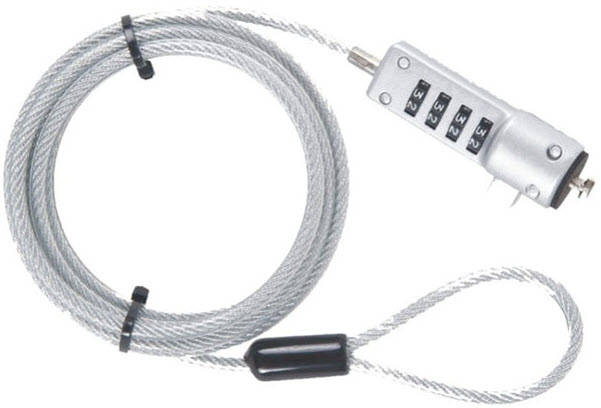 Mercer 4-Dial Notebook Cable Lock