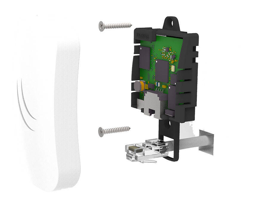 MikroTik cAP Lite 2.4GHz 1.5dBi PoE Ceiling Mount AP | RbcAPL-2nD