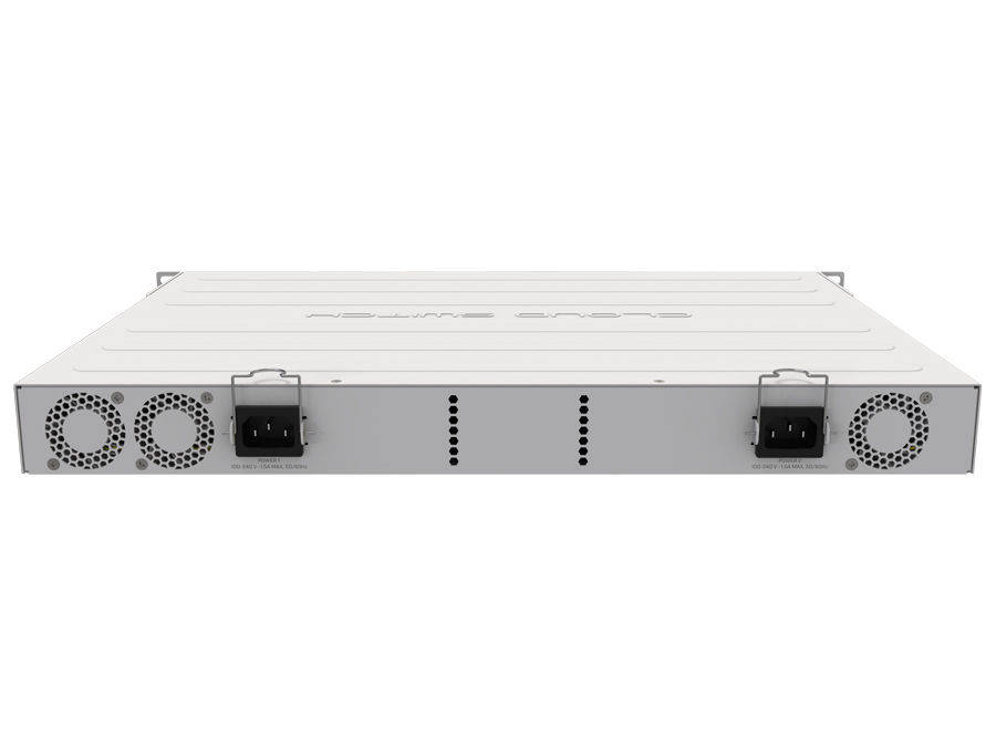 MikroTik Cloud Router Switch 48 Gigabit Ports 4 SFP+ 2 QSFP+ | CRS354-48G-4S+2Q+RM