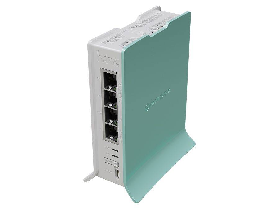 MikroTik hAP ax lite 4 Port Gigabit 600Mbps WiFi 6 Router | L41G-2axD